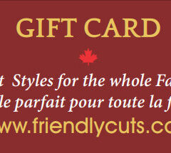Friendly Cuts Gift Card