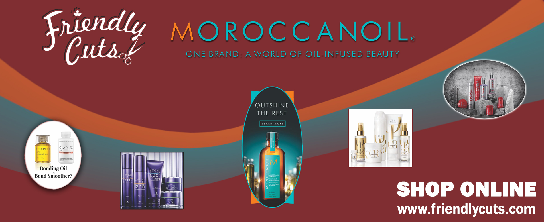 Moroccanoil at Friendly Cuts
